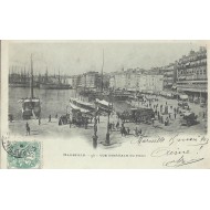 Marseille - Vue Générale du port vers 1900 